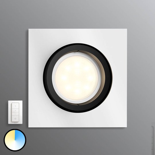 Philips Hue Milliskin kantig alu dimmer