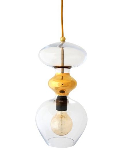 Futura pendel klar 37cm (Mässing/guld)