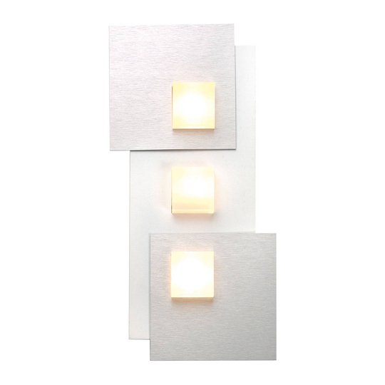 Bopp Pixel 2.0 LED-taklampa 3 lampor aluminium
