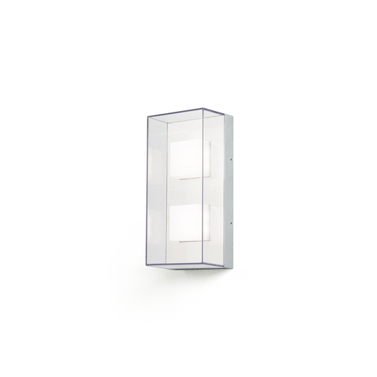 Sanremo vägglykta 8W LED (Grå)