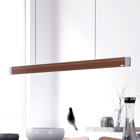 GRIMMEISEN Onyxx Linea Pro pendel nötträ/silver
