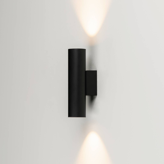 Milan Haul LED-vägglampa up and down svart