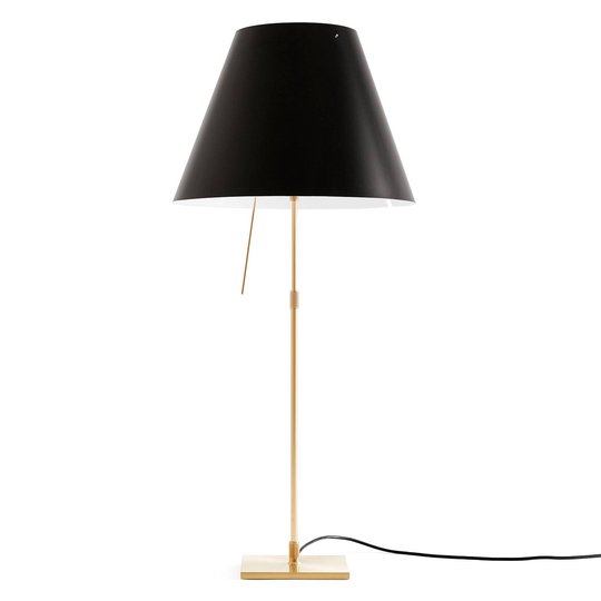 Luceplan Costanza bordslampa D13 mässing/svart