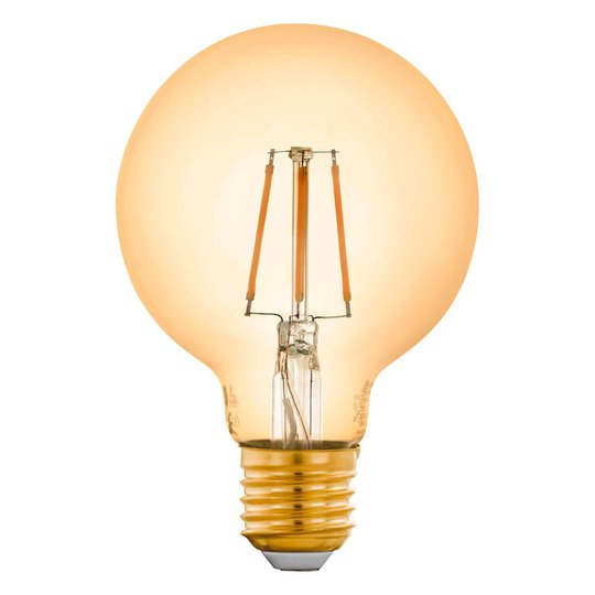 EGLO connect E27 5,5 W globlampa G80 bärnsten