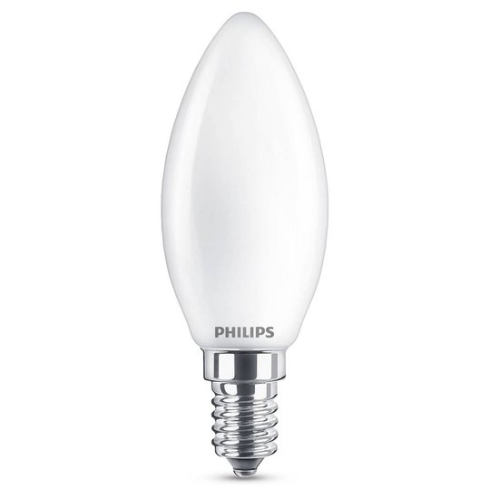 E14 4,3W 827 lågformad LED-lampa, opal