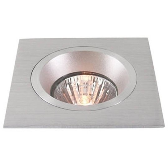 Inbyggnadslampa av aluminium