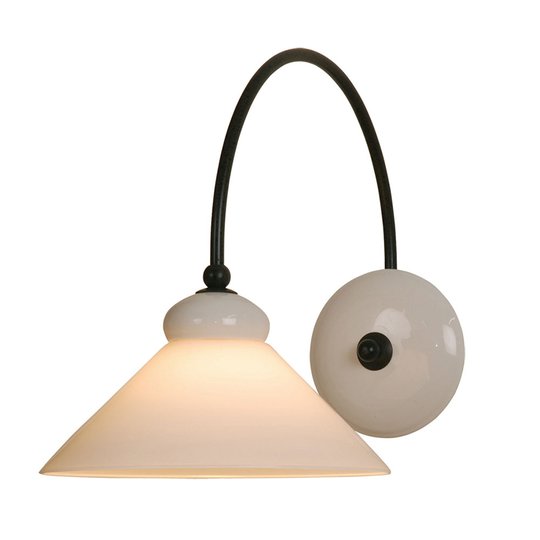 Menzel Provence La Maison vägglampa, skärm vit