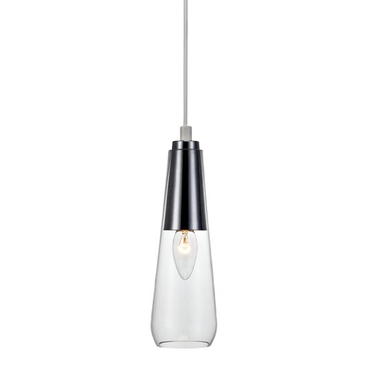 MICK - Pendant Chrome/Clear