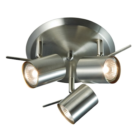Hyssna LED Taklampa Stål