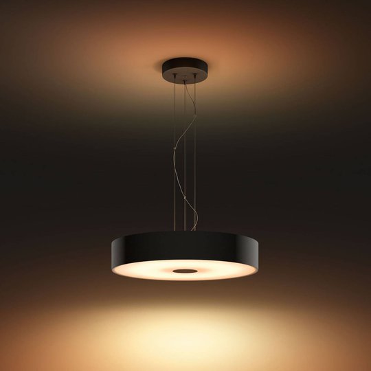Philips Hue White Ambiance Fair hänglampa svart