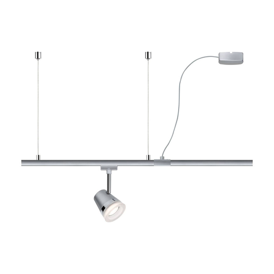 Paulmann URail ZigBee kabelmatare, krom matt