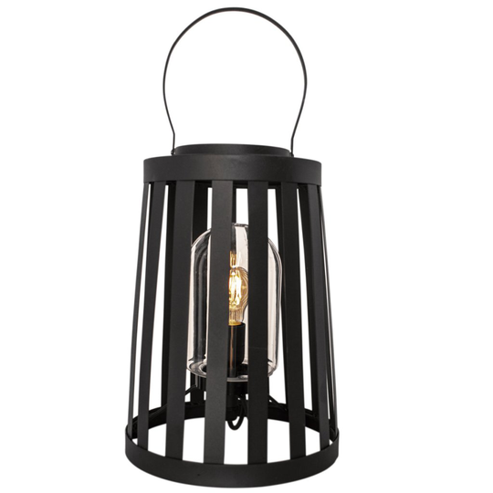 Delphia bord/golvlampa (Svart)