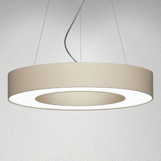 LED-pendellampa Donut dimbar 34 W melange