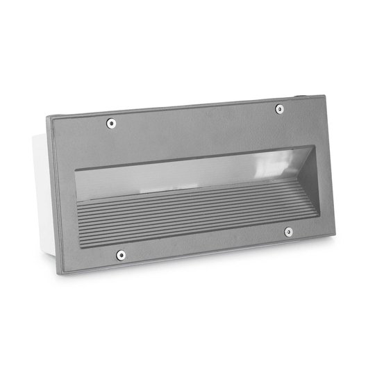 LEDS-C4 Micenas inbyggnadslampa, 25,5x11,5 cm, grå