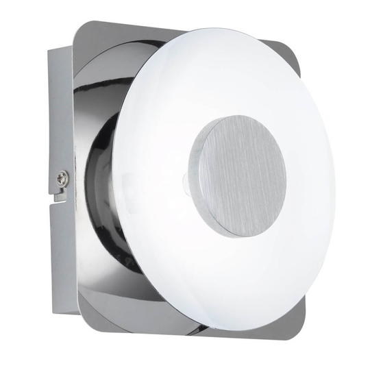 Space vägglampa (Krom)