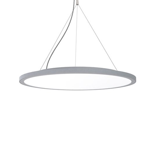 Hänglampa C95 P Circle grå DALI-dim, 4 000 K, 39W