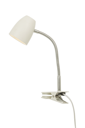 Sandnes klämlampa (Vit)