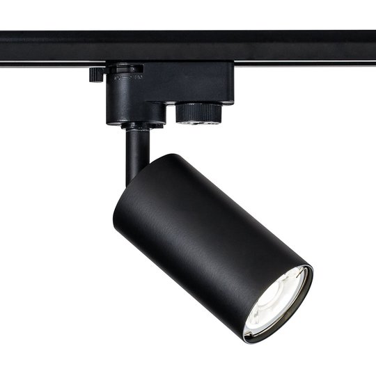 Skenlampa Track GU10 1-fassystem svart