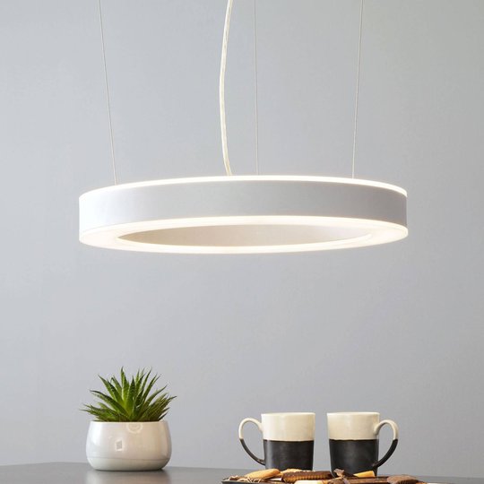 Arcchio Pietro LED-hänglampa silver 50 cm 60W