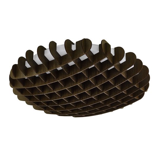 LED-taklampa Valdecabras, brun