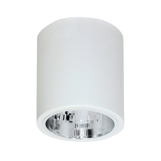 Takspotlight Downlight round i vitt, Ø 13,3 cm