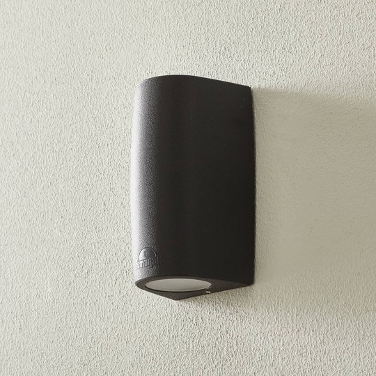 Vägglampa Marta 9,2 cm 1 lampa CCT svart/frostad