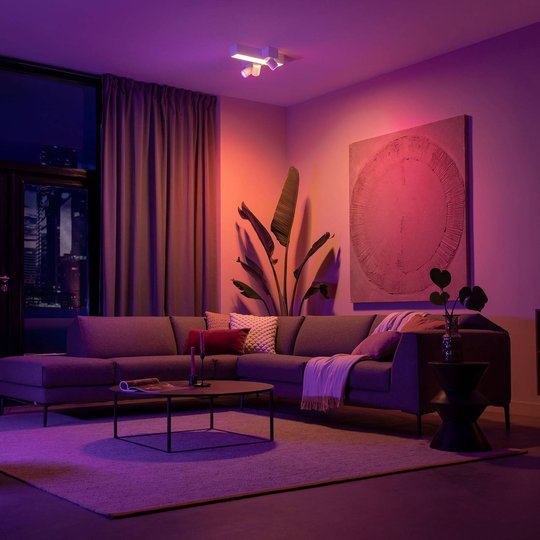 Philips Hue Centris Cross 3 lampor vit