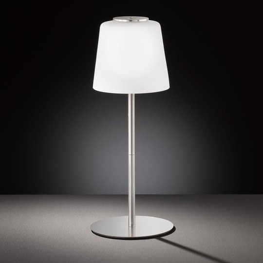 LED-bordslampa Genk med batteri och touchdimmer