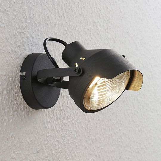 Spotlight Henega i svart, 1 lampa