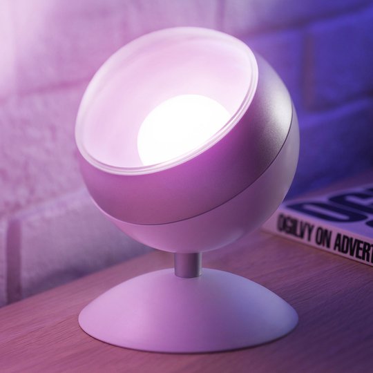WiZ Quest LED-bordslampa, RGBW, vit