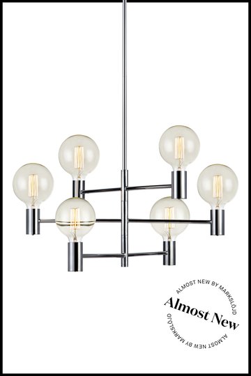ALMOST NEW CAPITAL PENDANT 6L CHROME