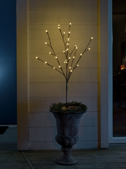 Brun kvist LED 100cm (Brun)