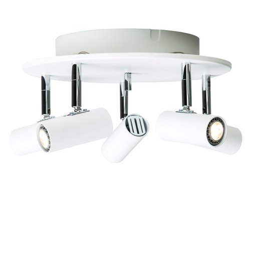 Cato LED rondell 5-spot (Vit)