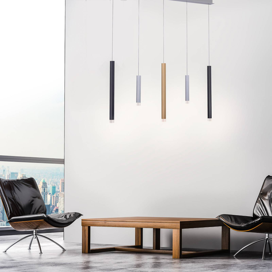 Paul Neuhaus Pure-Gemin LED-pendellampa mix