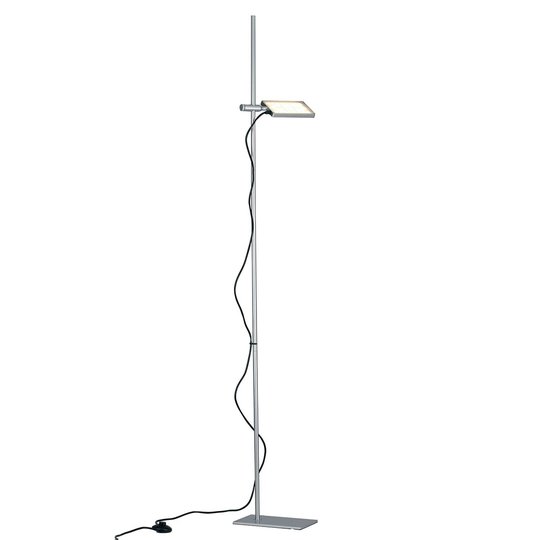 LED-golvlampa Book, grå