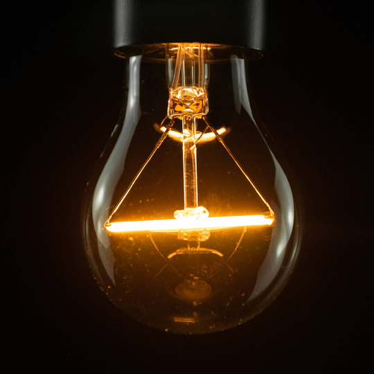 SEGULA LED-lampa E27 2,5W 2 200 K dimbar klar