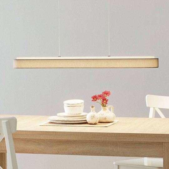Helestra Bora hänglampa 101,5 cm skärm antracit