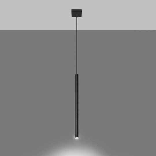 Hänglampa Thin, svart, 1 lampa