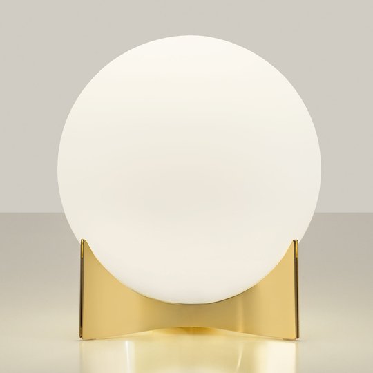 Terzani Oscar bordslampa av glas, guld