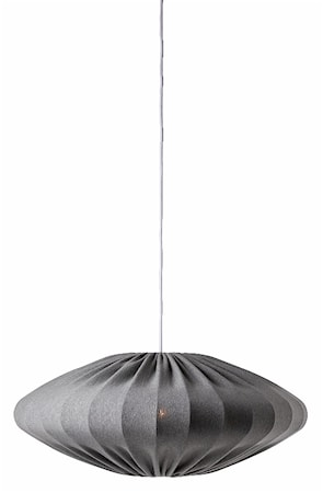 Ellipse Taklampa Grå 65 cm
