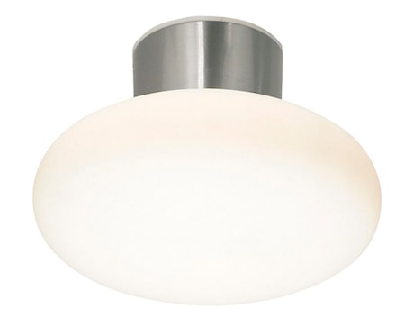 Pippi Plafond Stål/Vit IP44