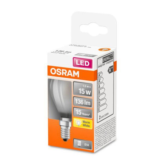 OSRAM Classic P LED-lampa E14 1,5 W 2 700 K matt