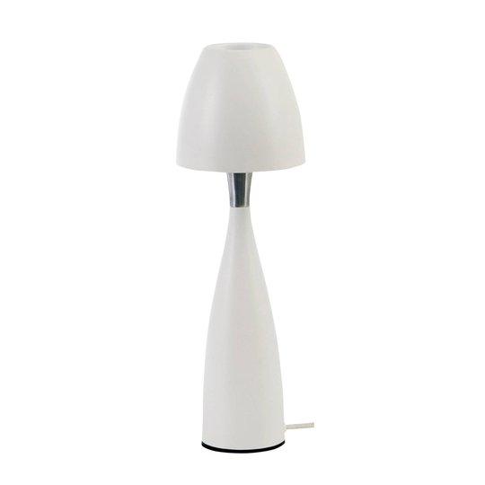 LED-bordslampa Anemon i vitt 38,9 cm
