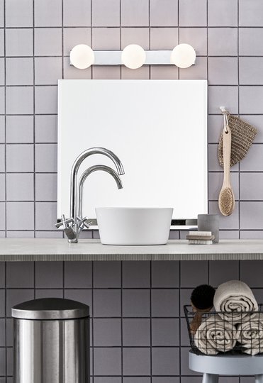 MINI - Wall Chrome/Opal