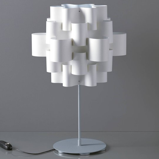 Bordslampa Sun från designerhand, vit