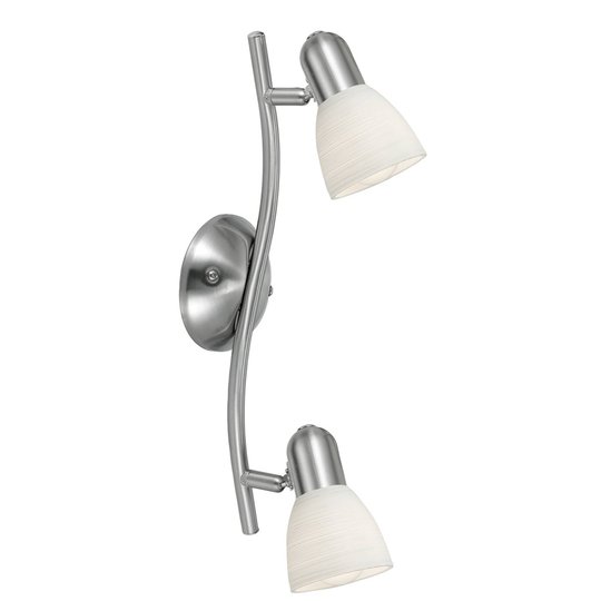 Stämningsfull plafondlampa Dake, tvådelad