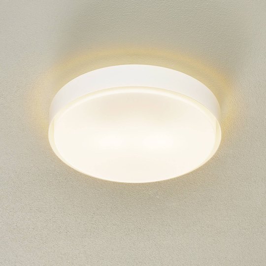 BEGA 89758 LED-taklampa E27 3 000 K vitt Ø 36 cm