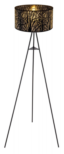 Barzi golvlampa (Svart)