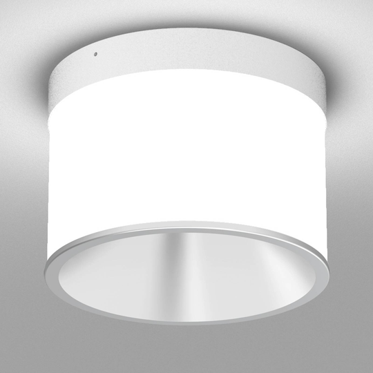 Molto Luce Dark Night taklampa 4 000 K vit/silver