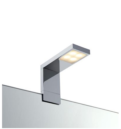 Rennes skåp/spegel (Förkromad/blank)